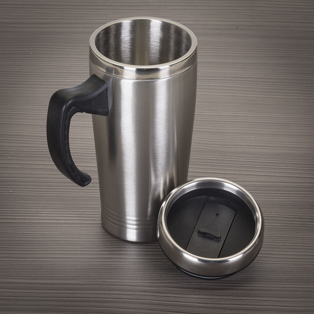 foto do produto CANECA 450ML INOX C/ TAMPA