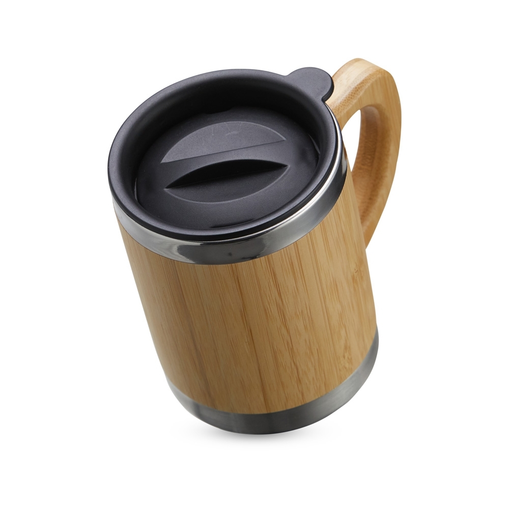 CANECA DE BAMBU 300ML personalizada — Garrafa — detalhe de personalização