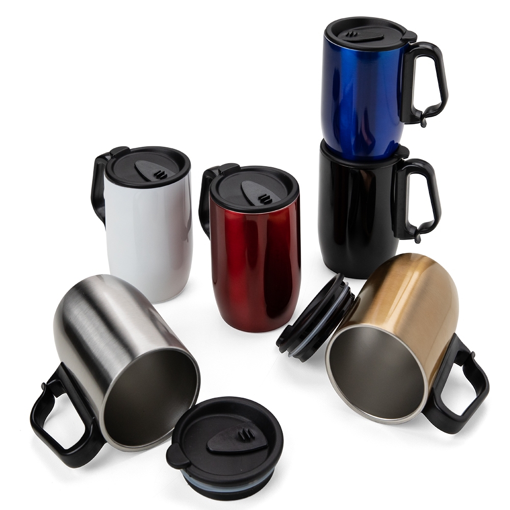 foto do produto CANECA INOX PAREDE DUPLA 350ML