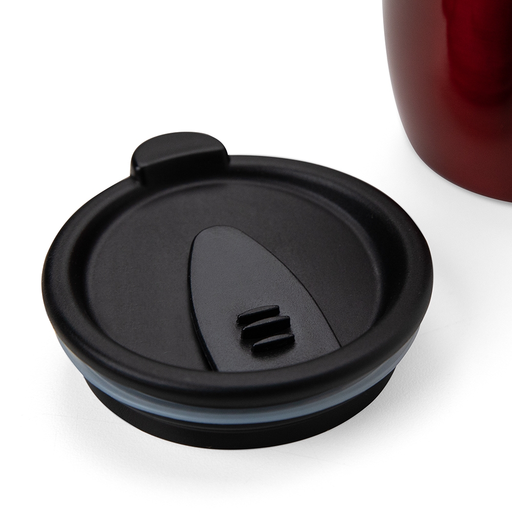 CANECA INOX PAREDE DUPLA 350ML personalizada — Canecas — vista lateral