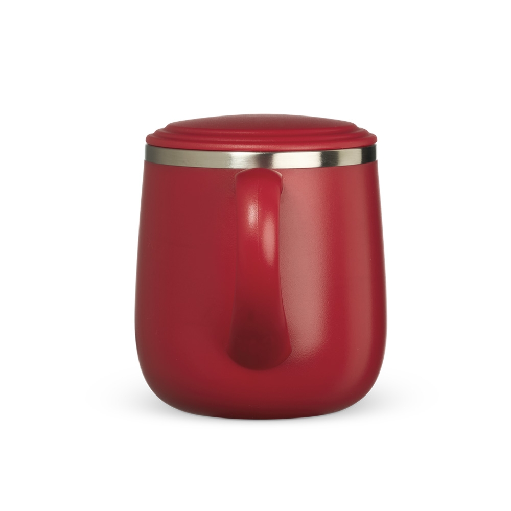 CANECA PAREDE DUPLA 370ML personalizada — Garrafa — vista lateral