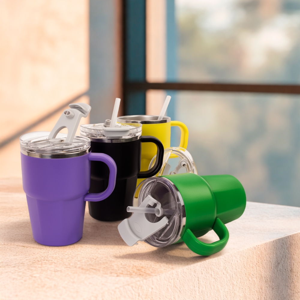 CANECA PAREDE DUPLA 550ML personalizada — Canecas — vista lateral
