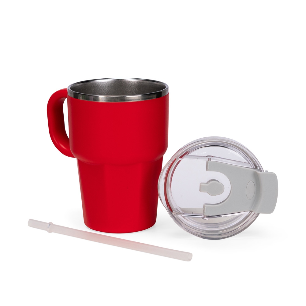 CANECA PAREDE DUPLA 550ML personalizada — Canecas — vista posterior