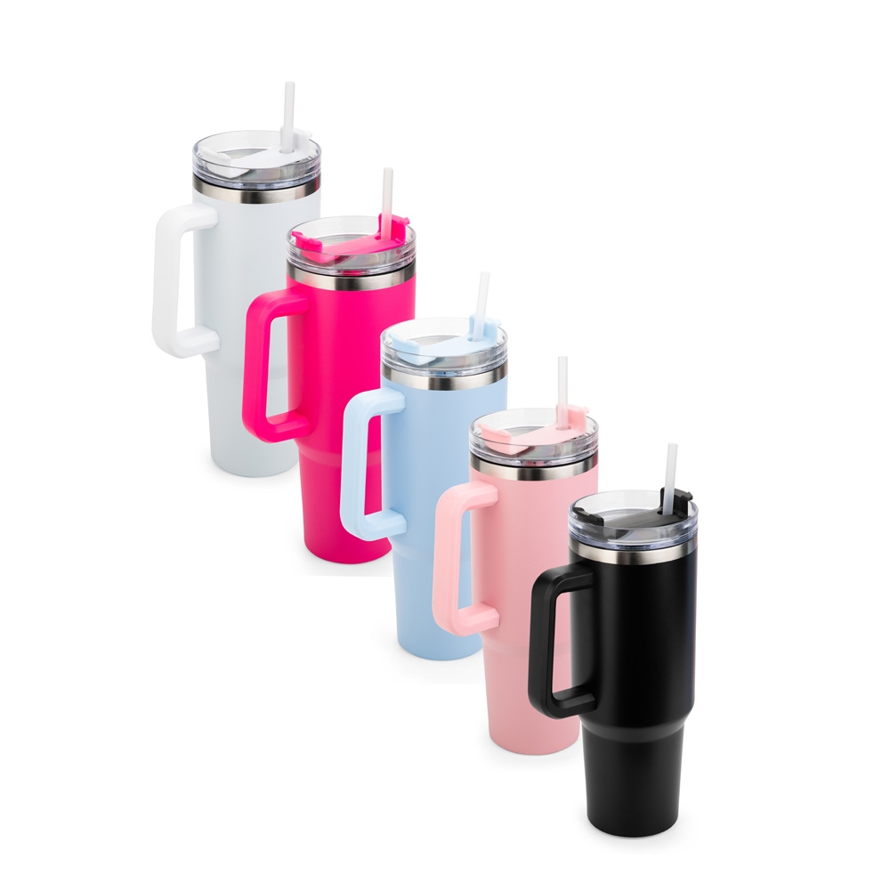 CANECA TÉRMICA 1,2L personalizada — Canecas — vista lateral
