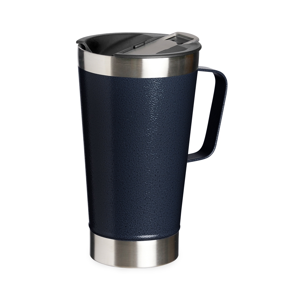 foto do produto CANECA TÉRMICA 500ML *TEXTURA C/ ABRIDOR