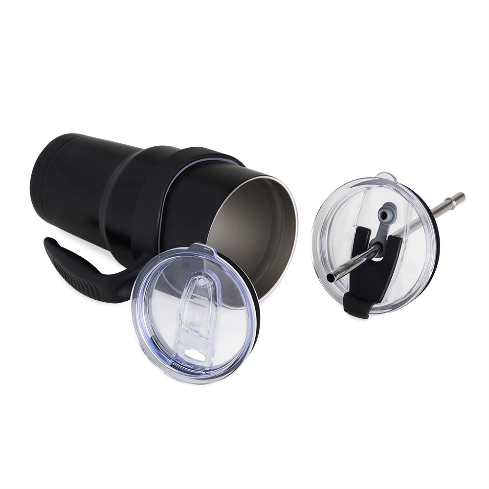 CANECA TÉRMICA INOX 800ML personalizada — Canecas — vista lateral