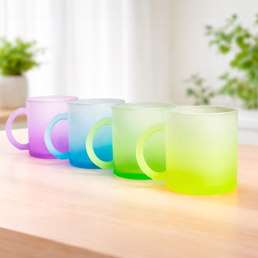 CANECA VIDRO 350ML personalizada — Canecas — vista lateral