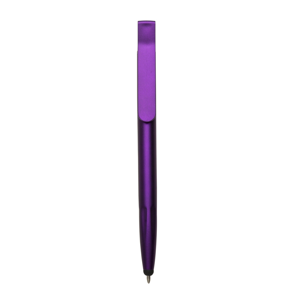 CANETA BASE CELULAR LIMP. TELA E PONTA TOUCH personalizada — Canetas — detalhe de costura e acabamento