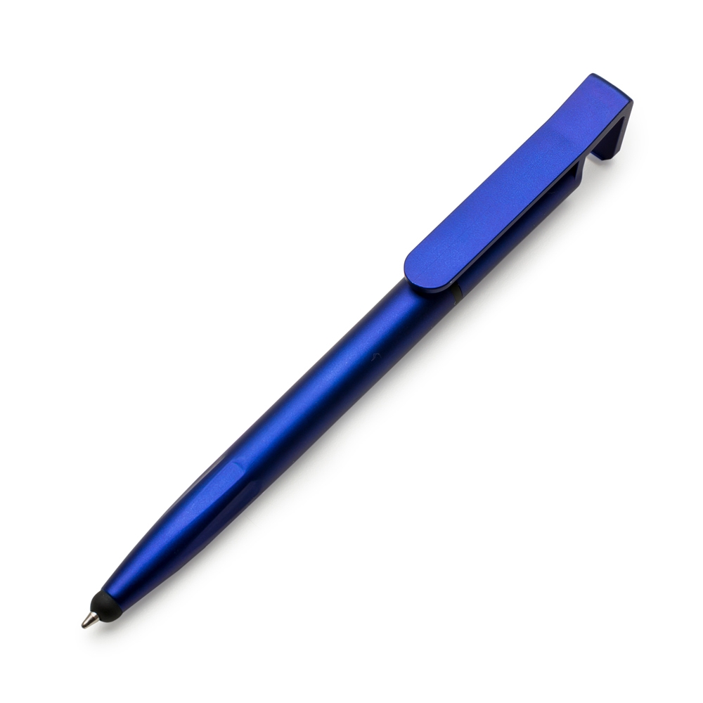CANETA BASE CELULAR LIMP. TELA E PONTA TOUCH personalizada — Canetas — vista posterior