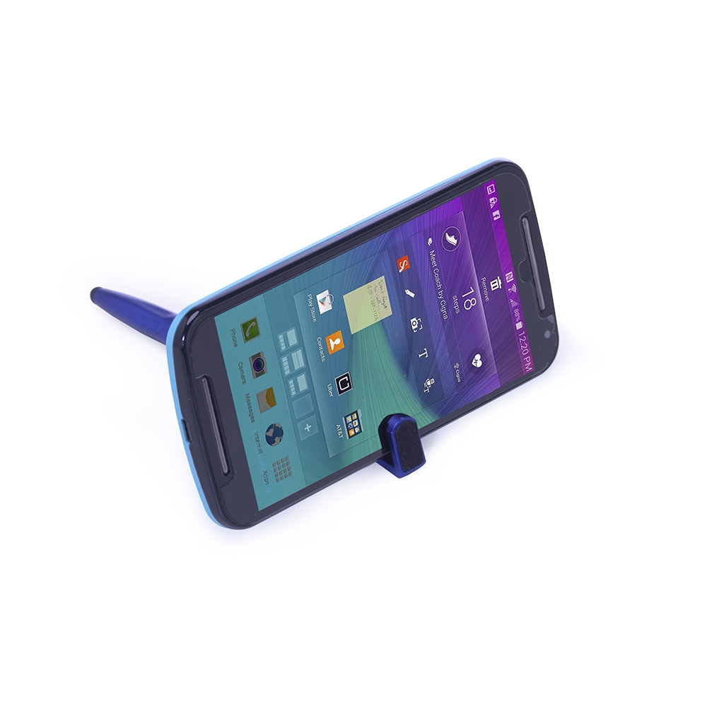 CANETA BASE CELULAR LIMP. TELA E PONTA TOUCH personalizada — Canetas — detalhe do zíper