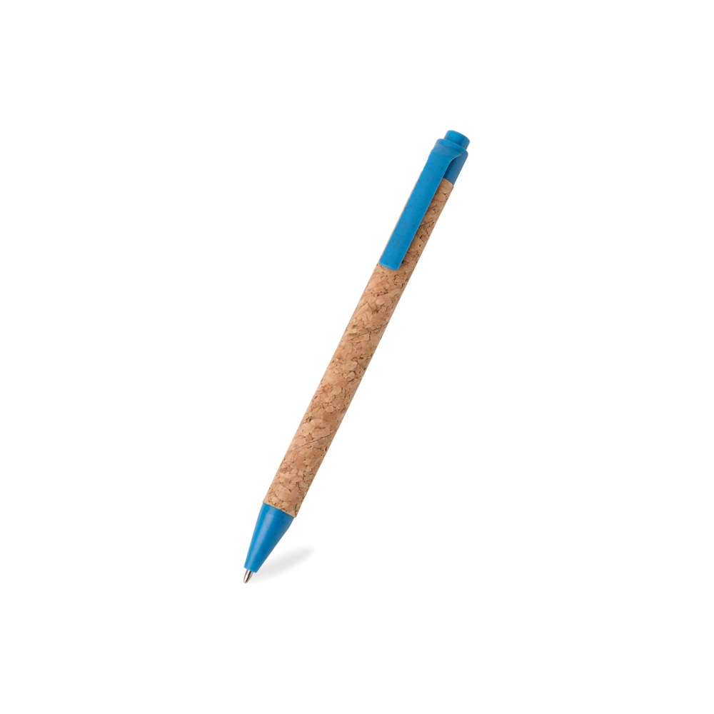 CANETA DE CORTIÇA personalizada — Canetas — vista lateral