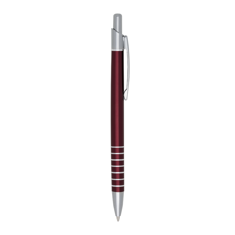 CANETA METAL C/ 7 ANEIS personalizada — Canetas — vista posterior