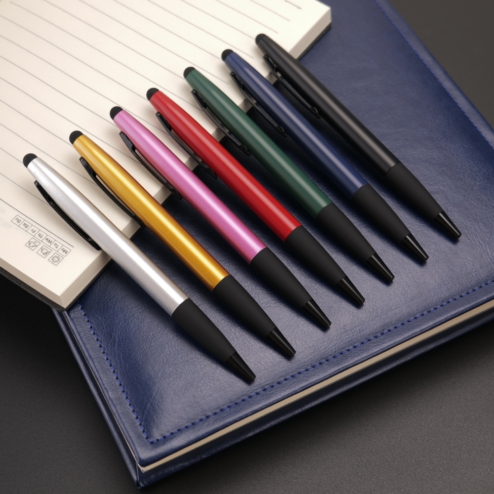 CANETA METAL COM TOUCH personalizada — Canetas e escrita — interior e compartimentos