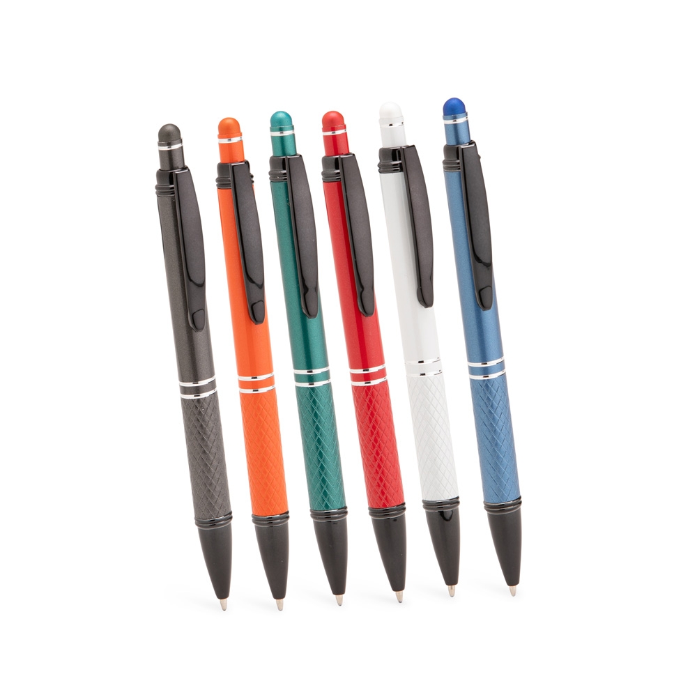 CANETA METAL TOUCH personalizada — Canetas — detalhe de personalização