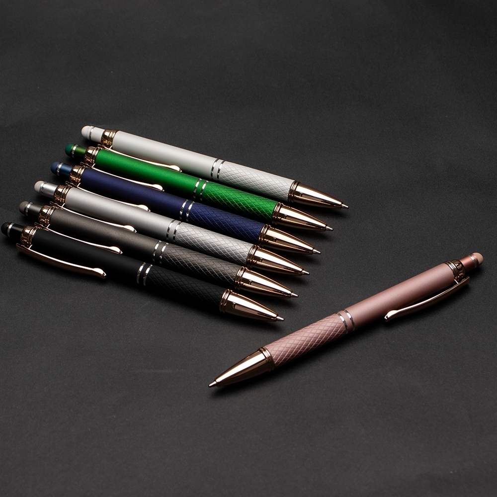CANETA METAL TOUCH personalizada — Canetas — interior e compartimentos