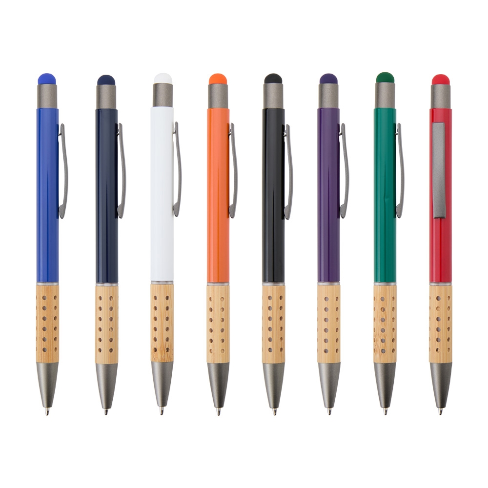 CANETA METAL TOUCH personalizada — Canetas e escrita — vista lateral