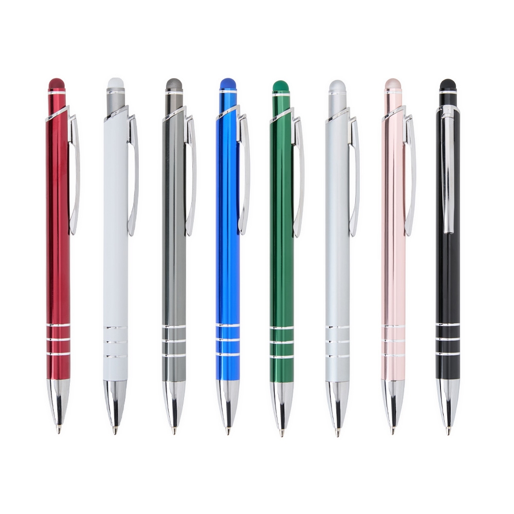 CANETA METAL TOUCH personalizada — Canetas e escrita — vista lateral