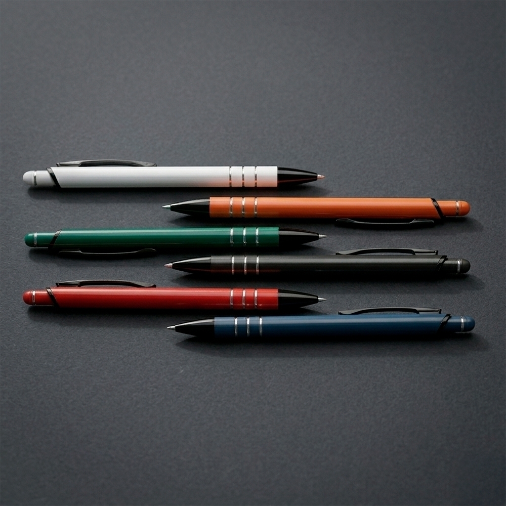 CANETA METAL TOUCH personalizada — Canetas — interior e compartimentos