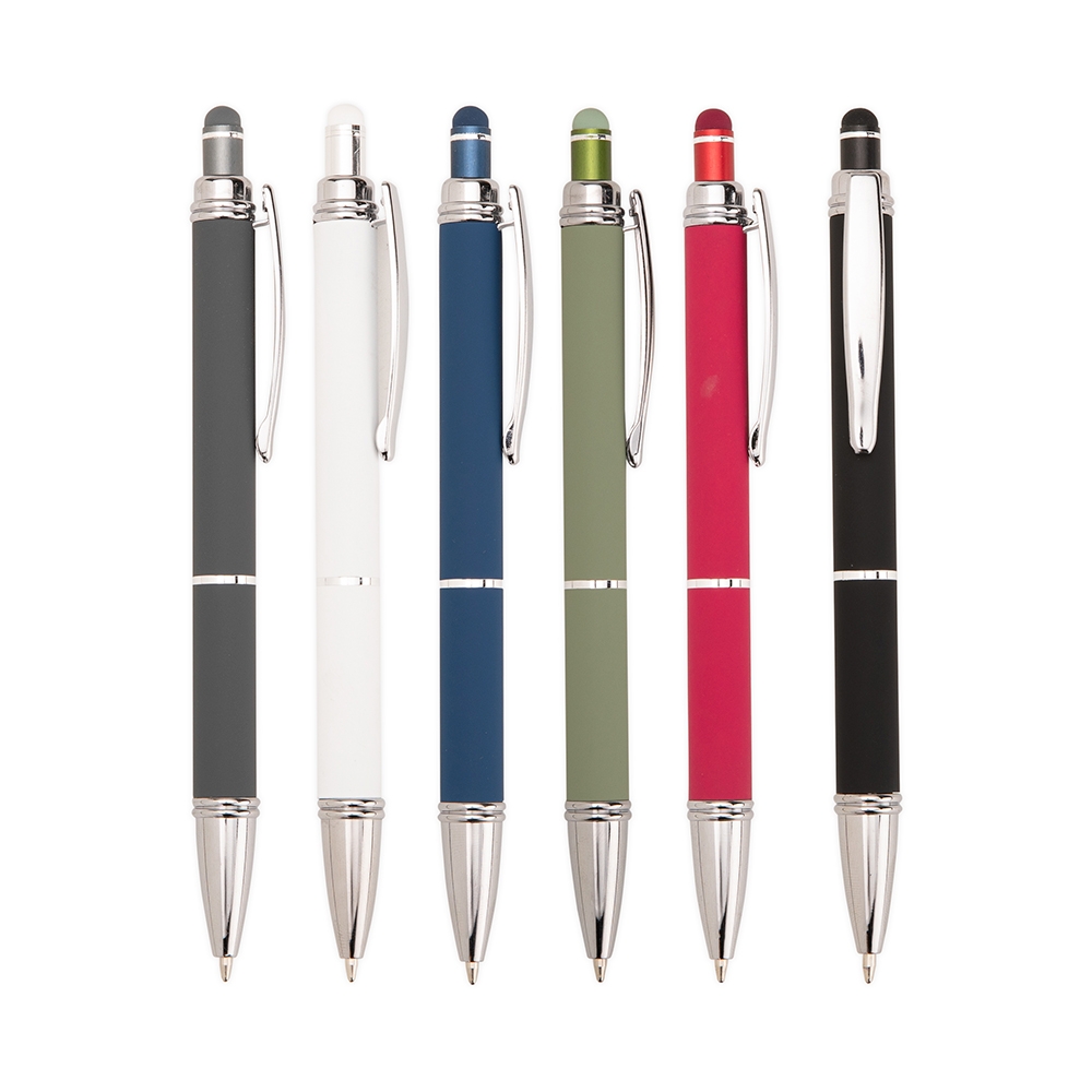 CANETA METAL TOUCH personalizada — Canetas — detalhe de personalização