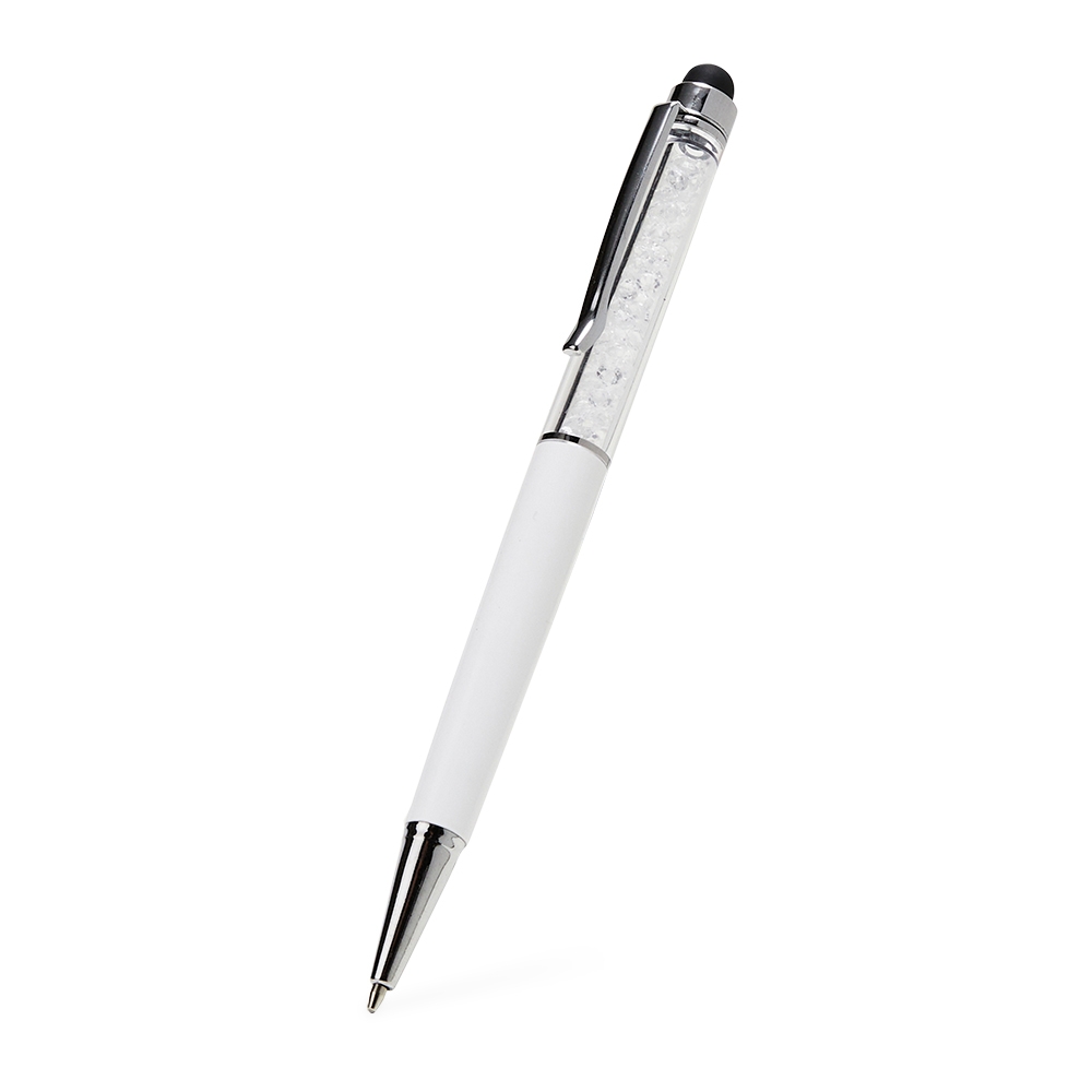 CANETA PLÁSTICA TOUCH personalizada — Canetas — vista lateral