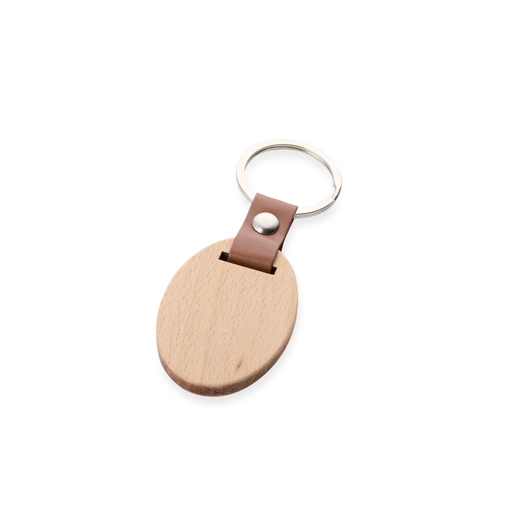 CHAVEIRO MADEIRA personalizada — Chaveiros — vista lateral