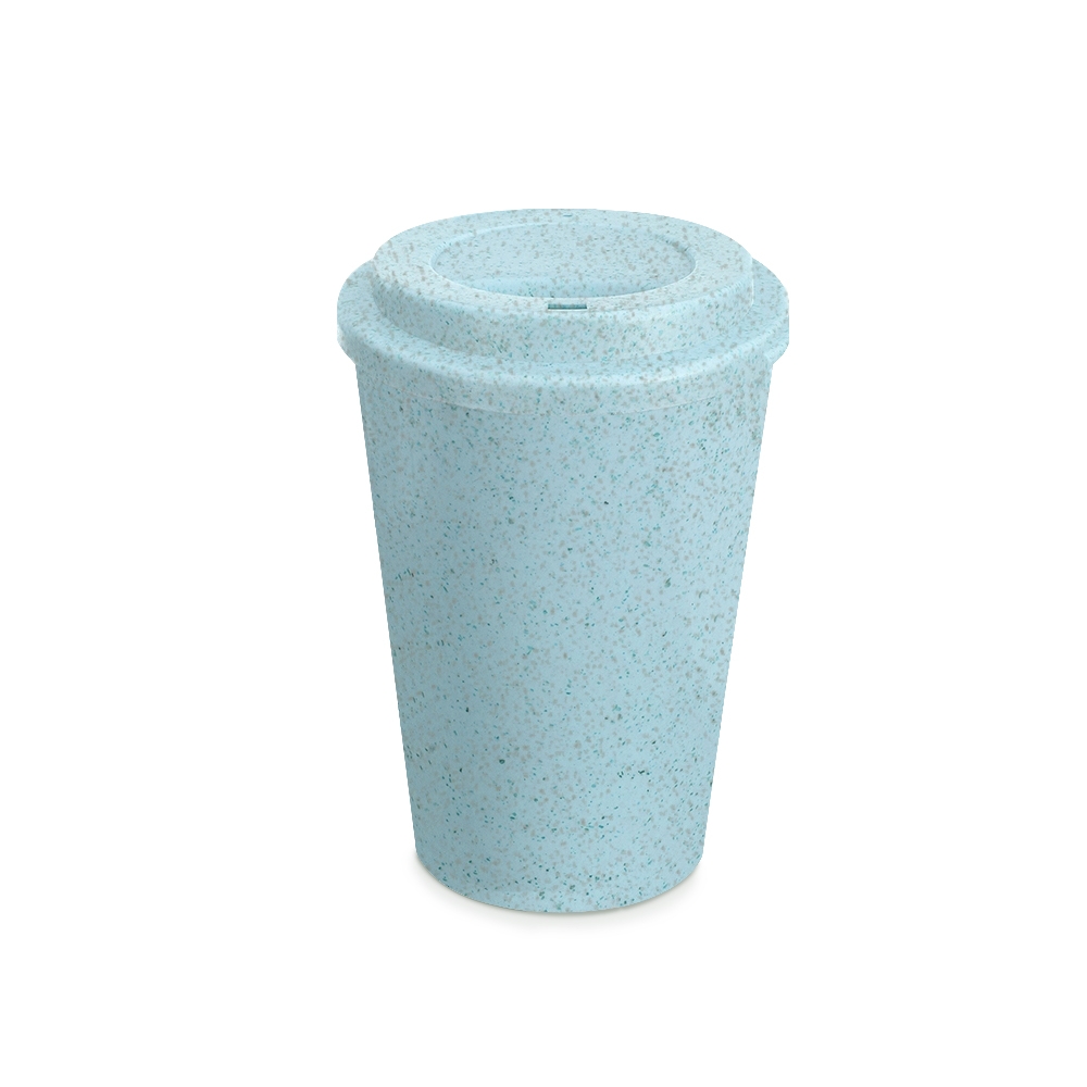 foto do produto COPO FIBRA DE ARROZ C/ TAMPA 450ML