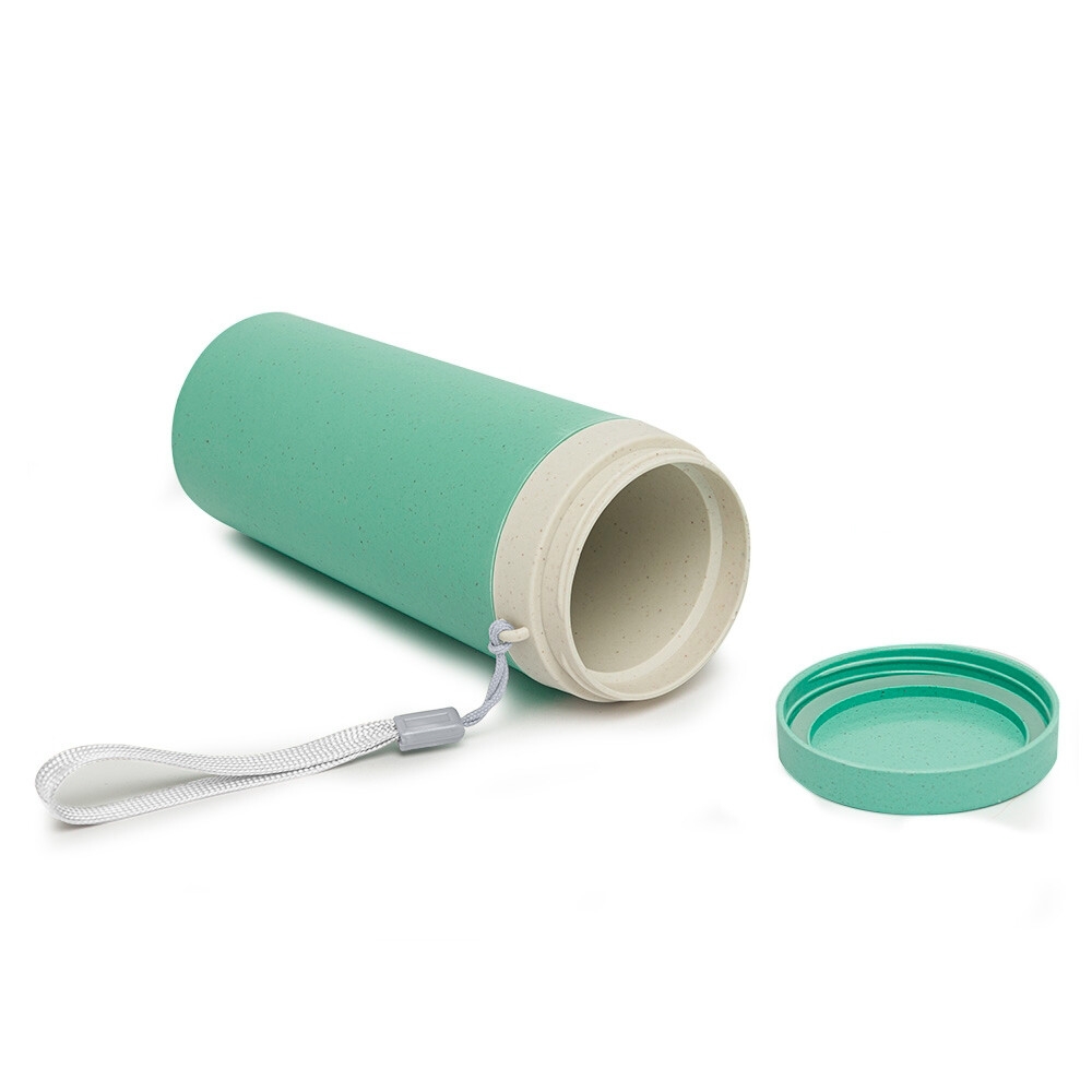 COPO FIBRA DE BAMBU 350ML personalizada — Copos — vista lateral