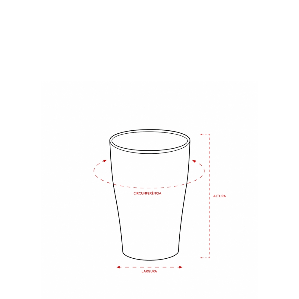 COPO PALHA DE TRIGO 310ML personalizada — Copos — detalhe de personalização