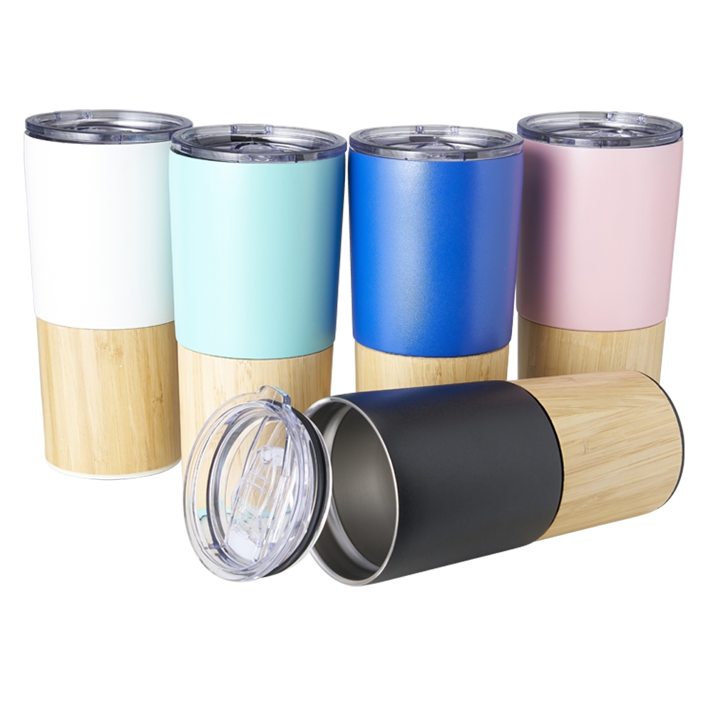 COPO TÉRMICO BAMBU 600ML personalizada — Copos — vista frontal