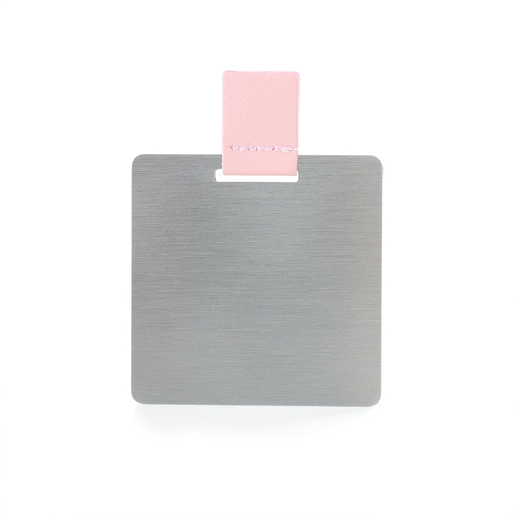 ESPELHO DE AÇO INOX personalizada — Express — vista lateral