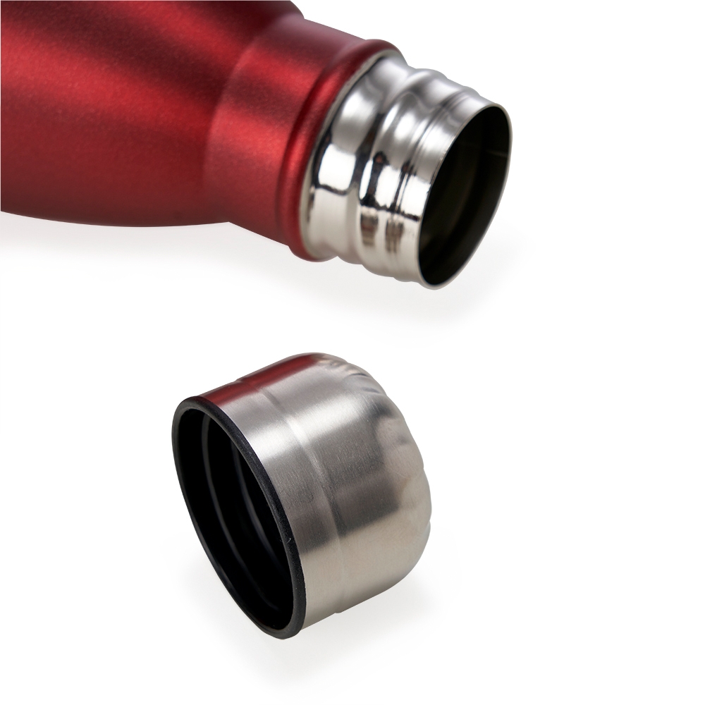 GARRAFA 750ML INOX personalizada — Garrafas — vista lateral
