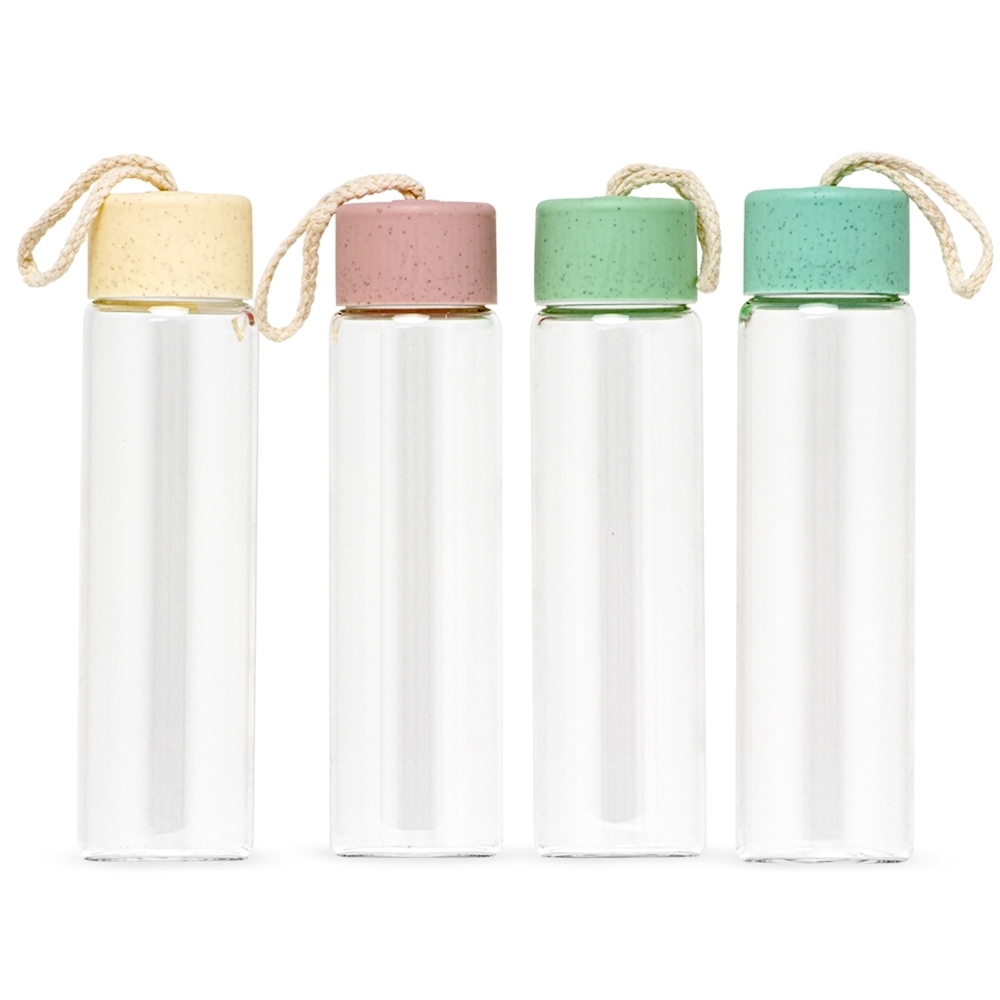 GARRAFA DE VIDRO 330ML personalizada — Garrafas — vista lateral