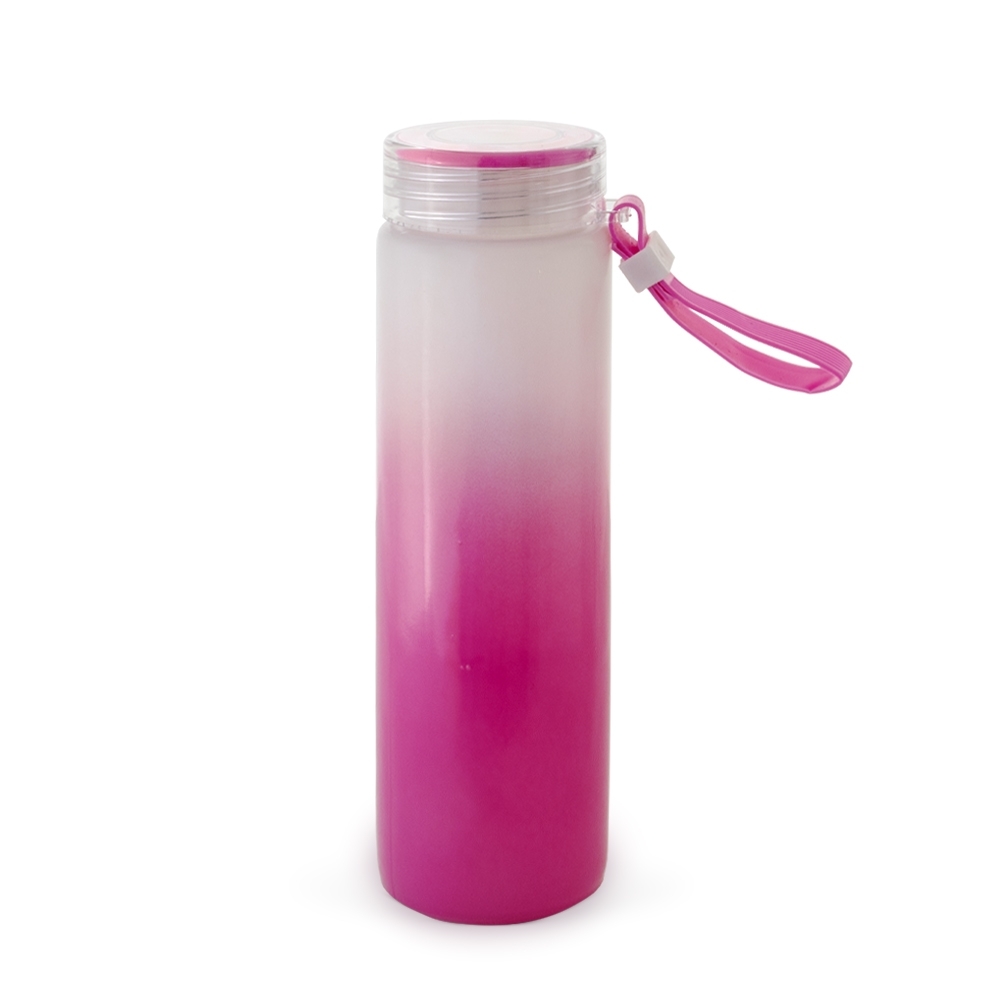 foto do produto GARRAFA DE VIDRO 400ML (PODEM HAVER RISCOS NA PINTURA E/OU PEQUENAS BOLHAS NO CORPO DA GARRAFA)