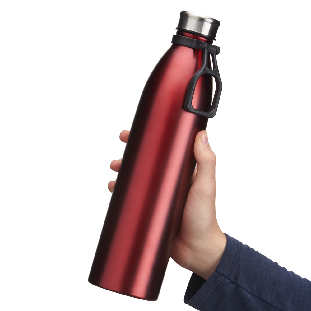 GARRAFA INOX 1,1 LITROS personalizada — Garrafas — vista lateral