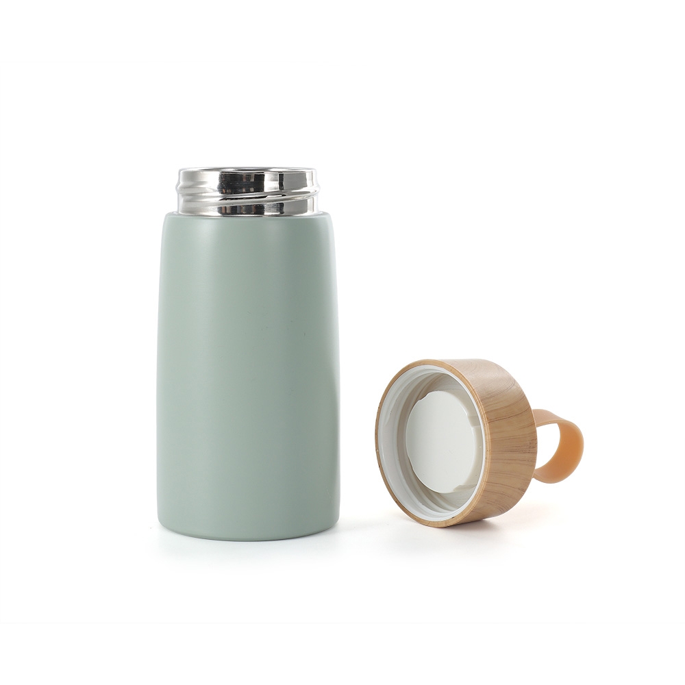 GARRAFA INOX PAREDE DUPLA 250ML personalizada — Garrafas — detalhe de personalização