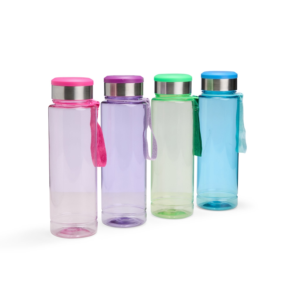GARRAFA PLÁSTICA 950ML PORTA-COMPRIMIDO personalizada — Garrafas — vista lateral