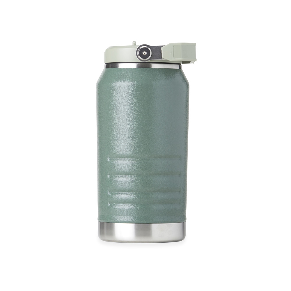 GARRAFA TÉRMICA 1,1L personalizada — Garrafas — detalhe de costura e acabamento