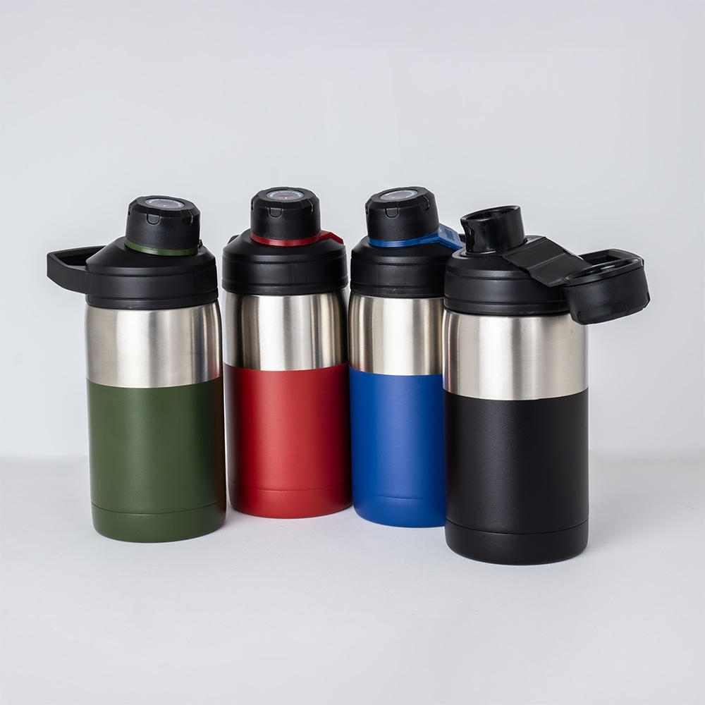 GARRAFA TÉRMICA 350ML personalizada — Garrafas — vista lateral