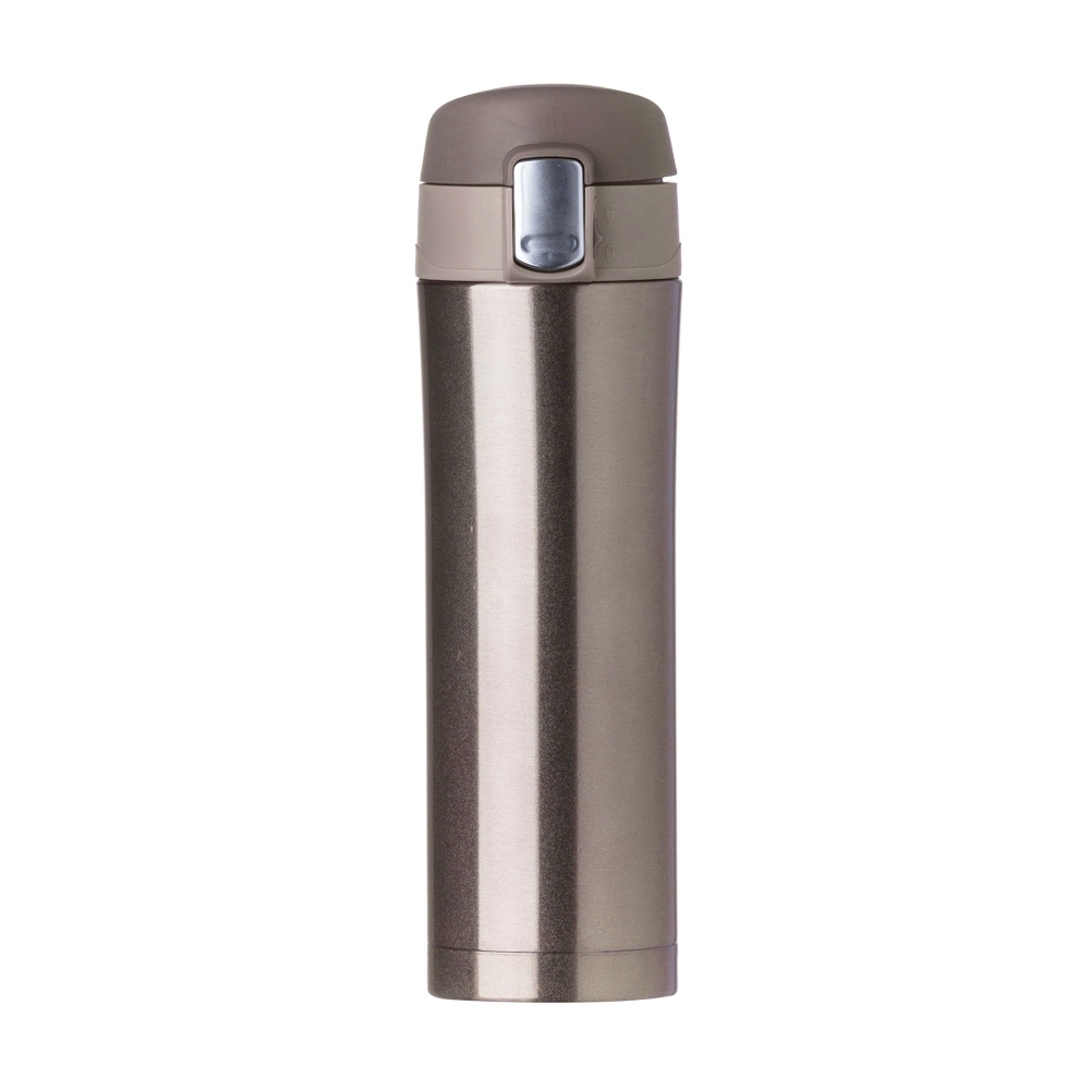 GARRAFA TÉRMICA 450 ML C/ TRAVA personalizada — Garrafas — vista posterior
