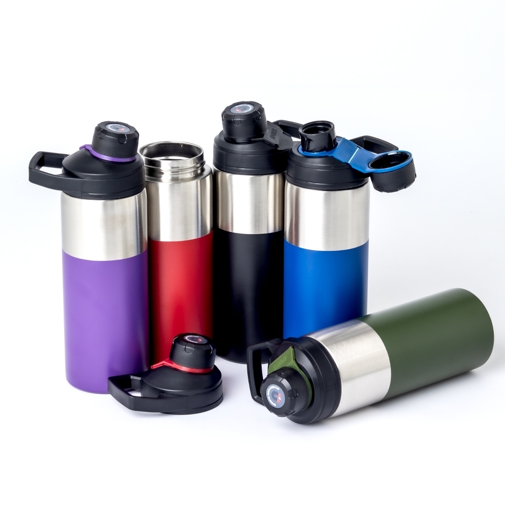 GARRAFA TÉRMICA 550ML personalizada — Garrafas — vista lateral