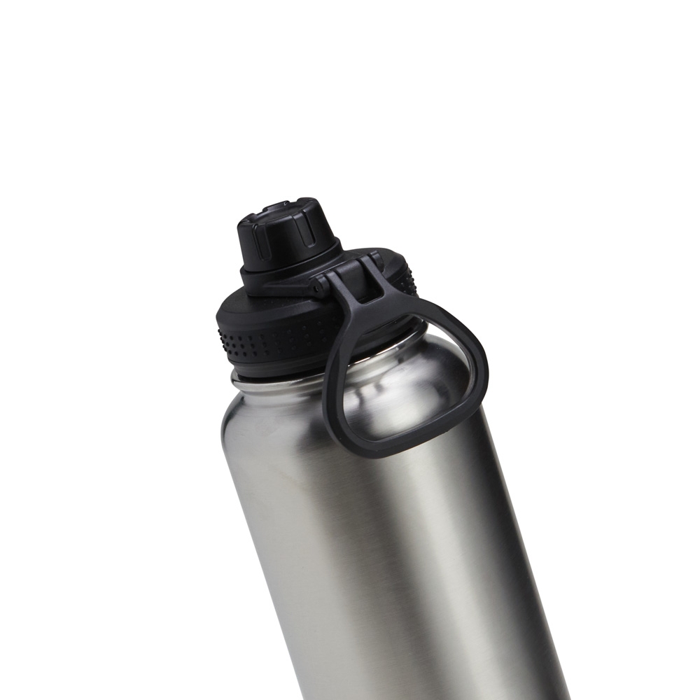 GARRAFA TÉRMICA INOX 1L personalizada — Garrafas — aplicação em uso
