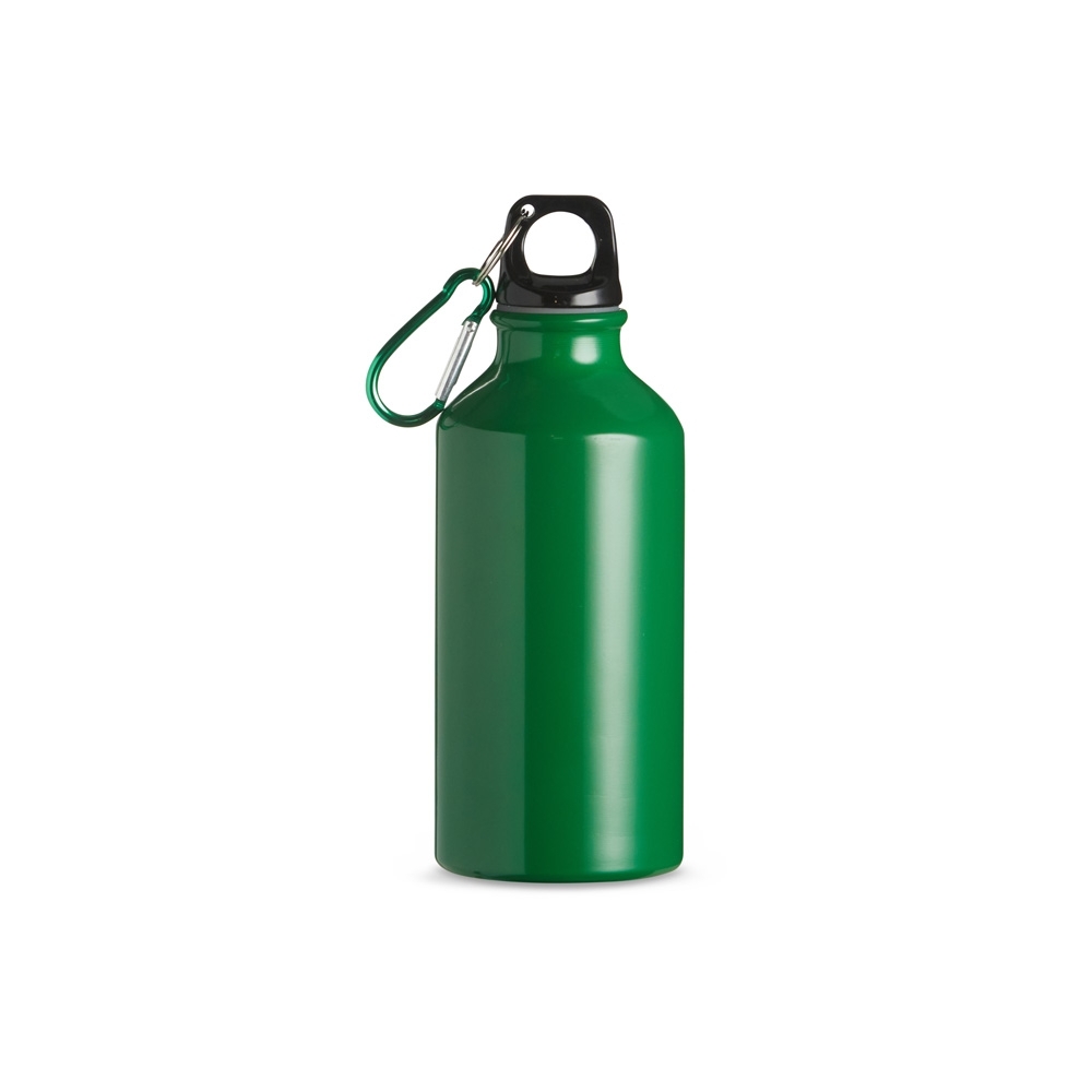 SQUEEZE ALUMÍNIO 420ML C/ MOSQUETÃO personalizada — Express — vista frontal