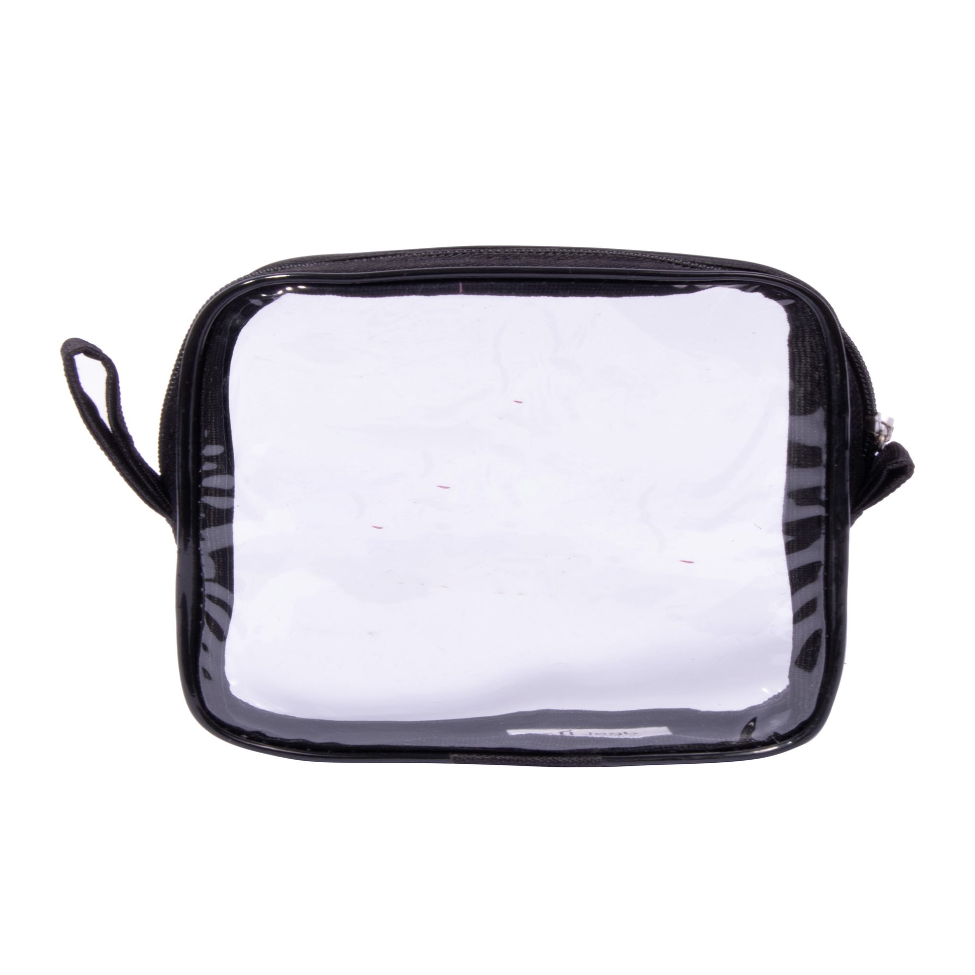 Necessaire Curumim personalizada — Necessaires de PVC Transparente Personalizadas — vista lateral