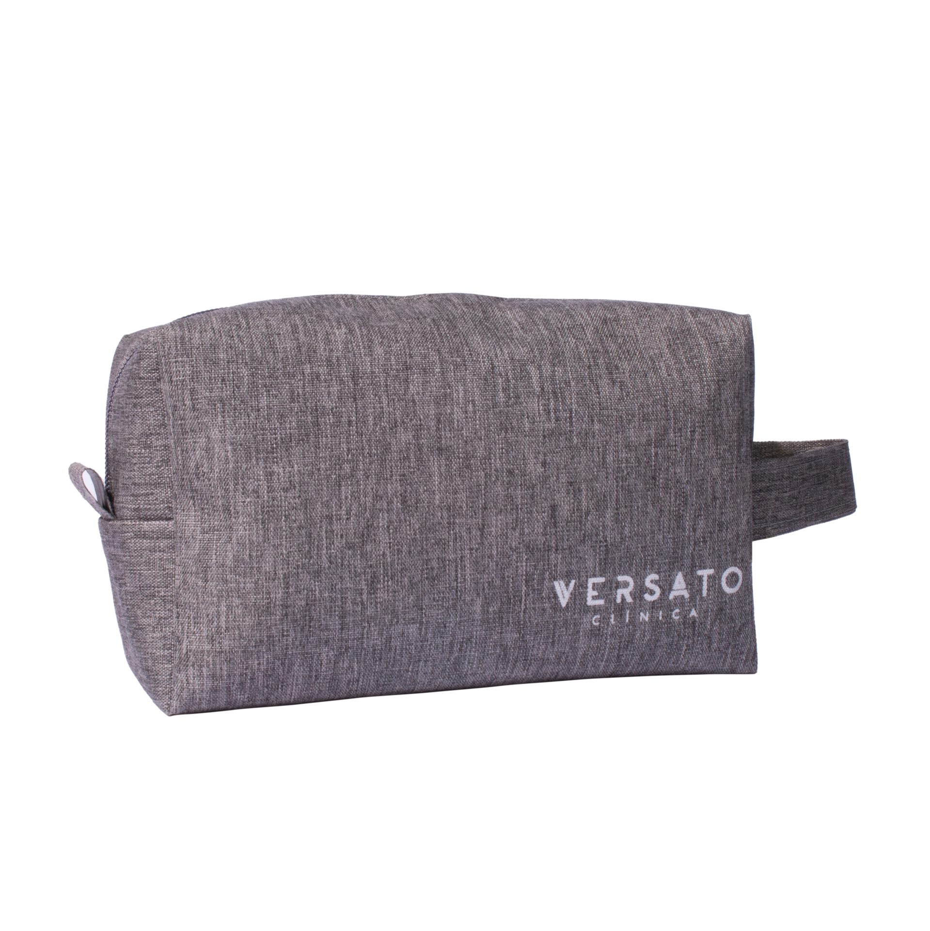 Necessaire Descar personalizada — Necessaires de Algodão Personalizadas — interior e compartimentos