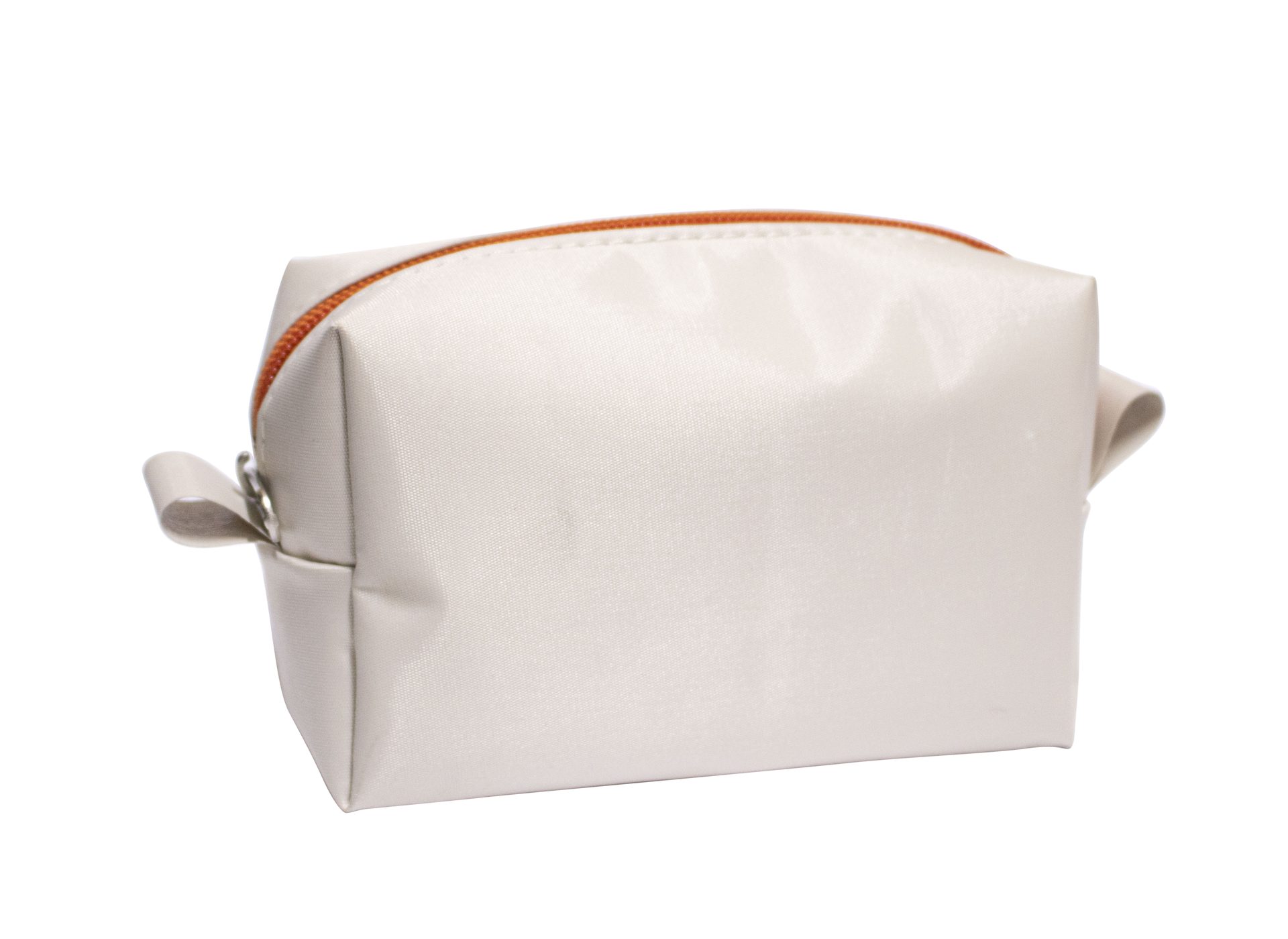 Necessaire Skine personalizada — Necessaires de Nylon Personalizadas — detalhe de costura e acabamento