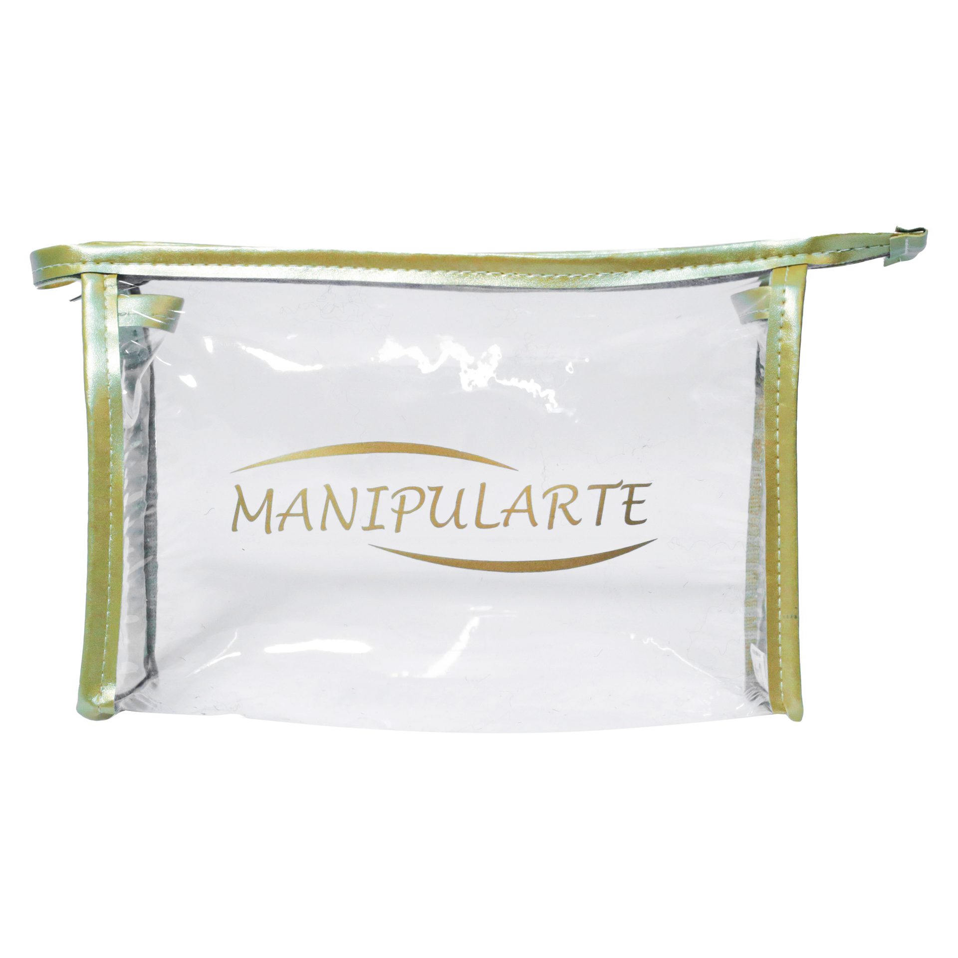 Necessaire Sol personalizada — Necessaires de PVC Transparente Personalizadas — detalhe de personalização