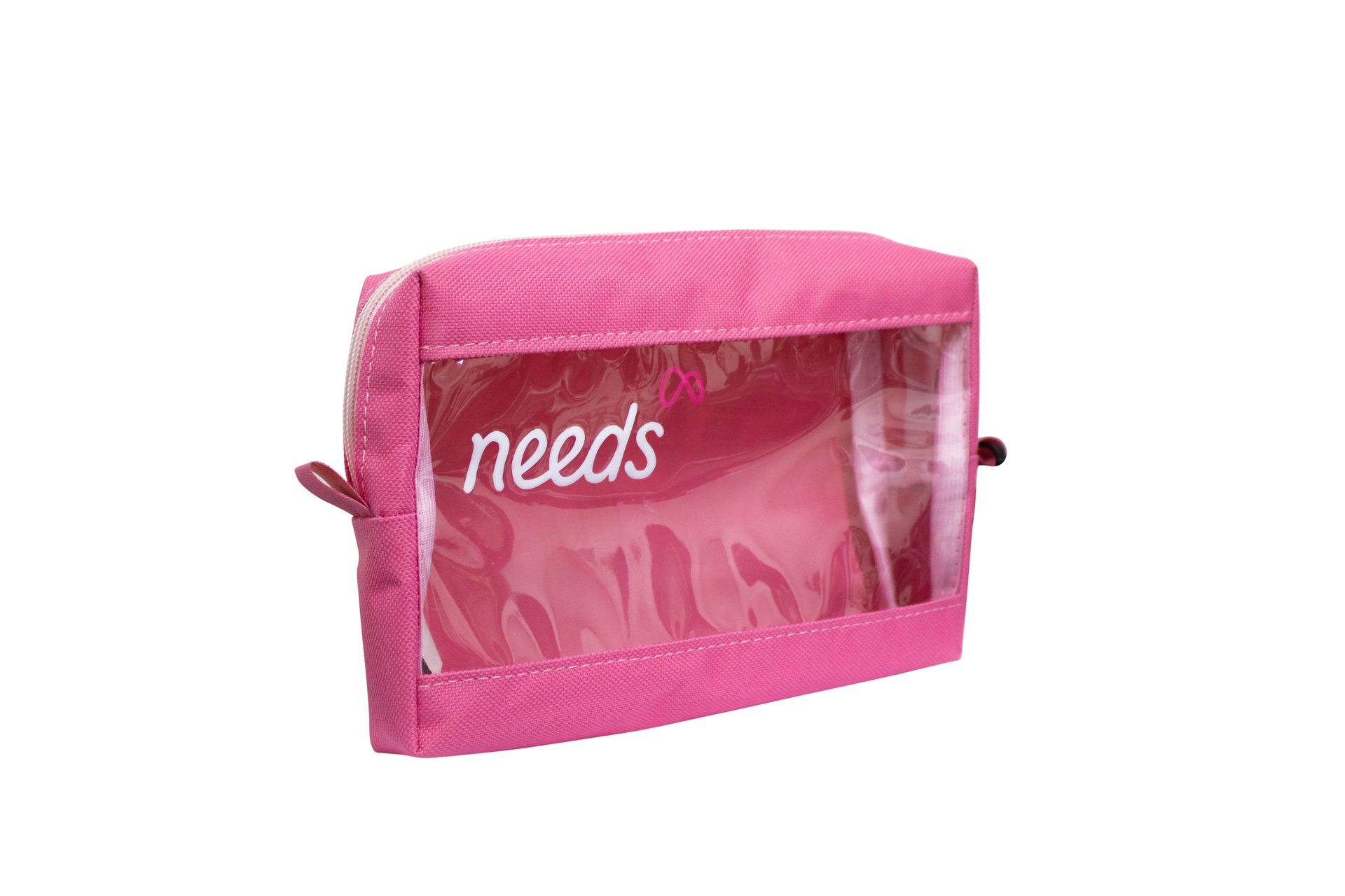 Necessaire Riva personalizada — Necessaires de PVC Transparente Personalizadas — detalhe de personalização