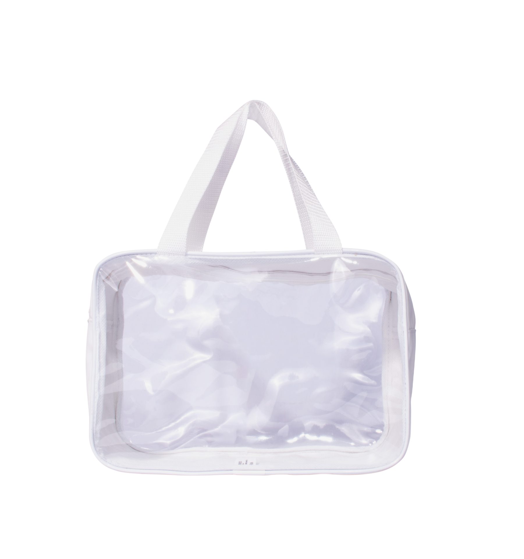 Necessaire Hidra personalizada — Necessaires de PVC Transparente Personalizadas — vista lateral