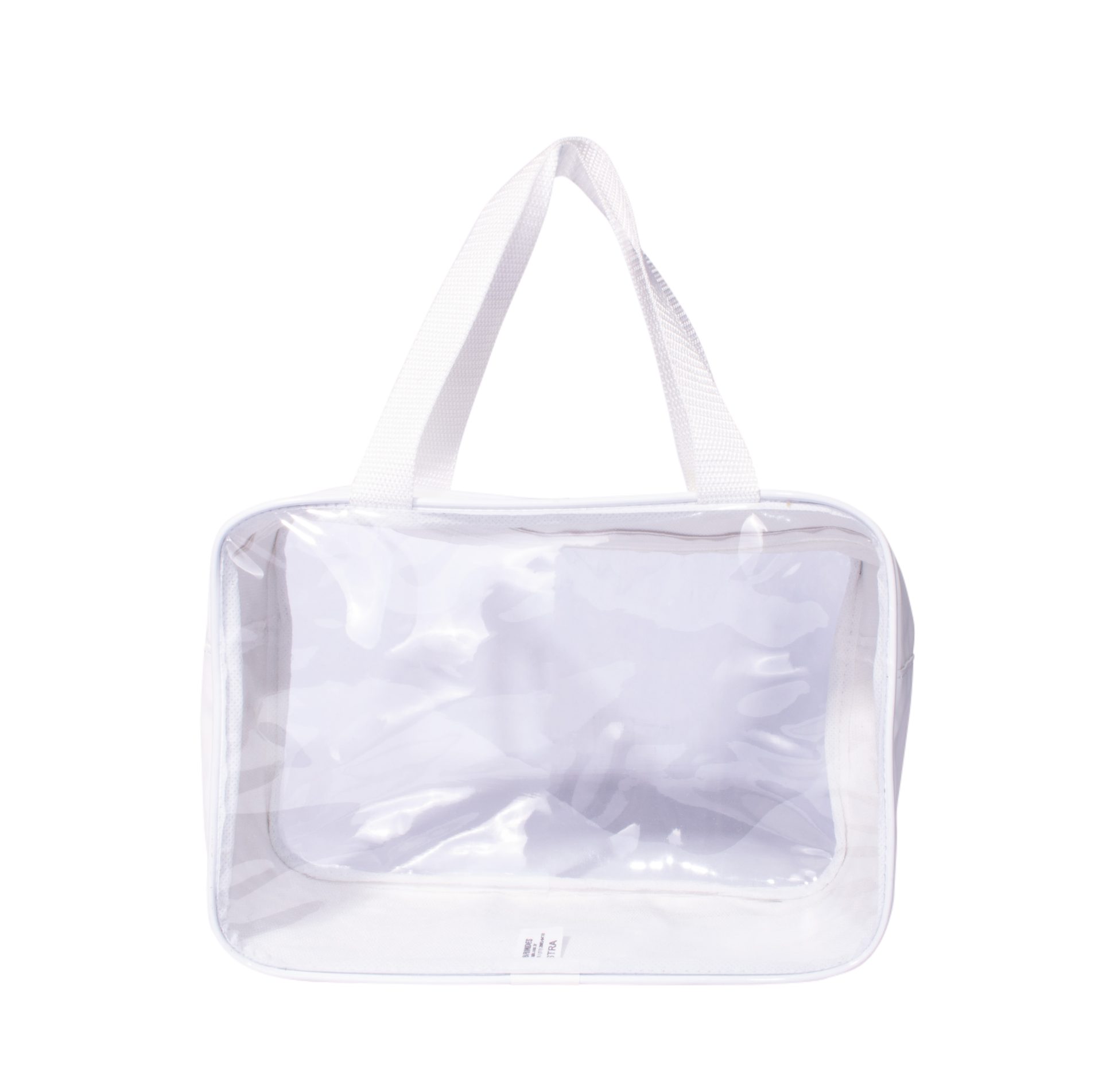 Necessaire Hidra personalizada — Necessaires de PVC Transparente Personalizadas — detalhe de personalização