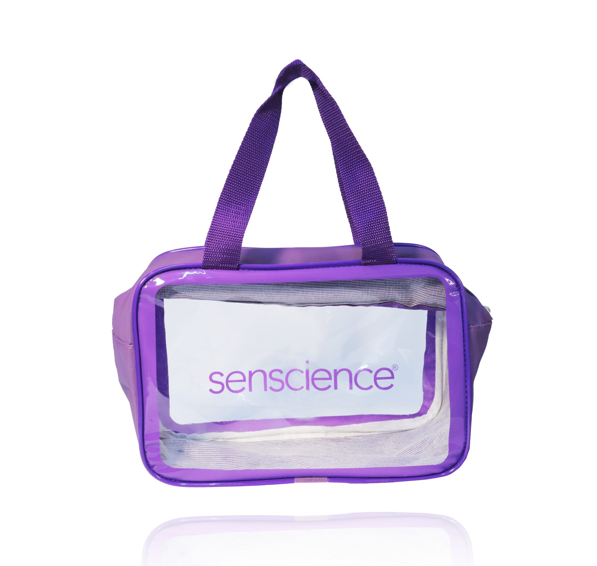 Necessaire Hidra personalizada — Necessaires de PVC Transparente Personalizadas — vista posterior